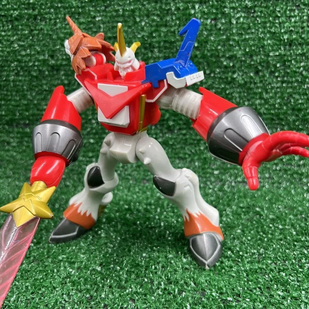 Digimon Digi-Fusion SHOUTMON‎ X4 Action Figure 6